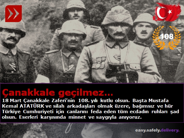 Çanakkale Geçilmez. 