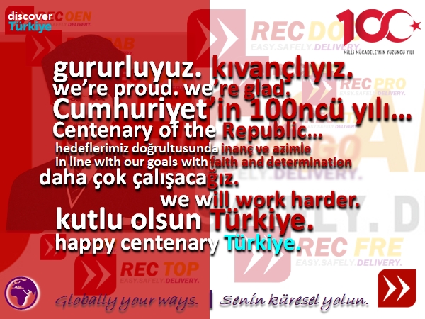 Cumhuriyet'in Yüzüncü Yılı... | Centenary of the Republic...