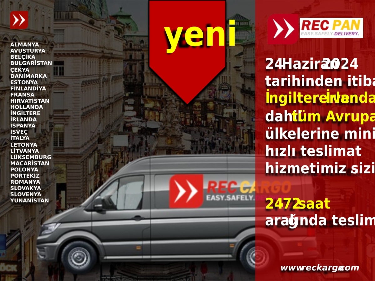 REC PAN™ Avrupa yollarında... | REC PAN™ is on European roads...